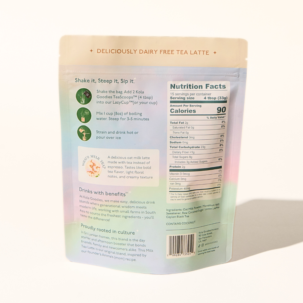 Oat Mylk Tea Latte (30 Servings)