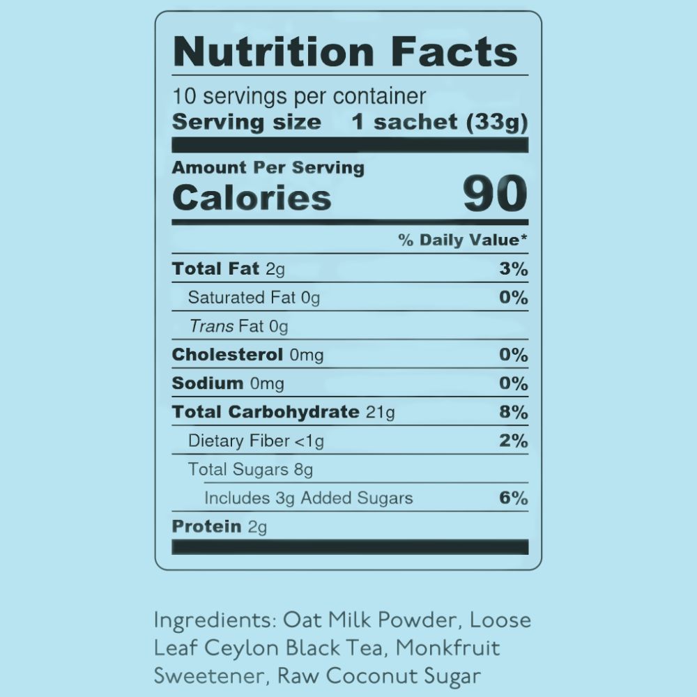 Oat Mylk Tea Latte (10 Pack)