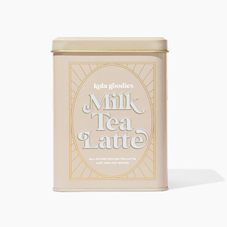 milk tea tin