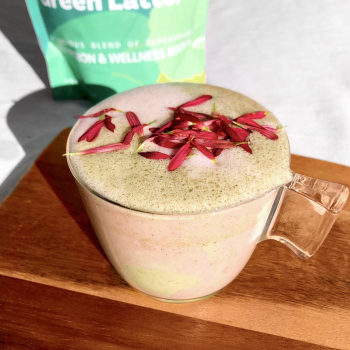 Sweet and Herbal Super Green Latte
