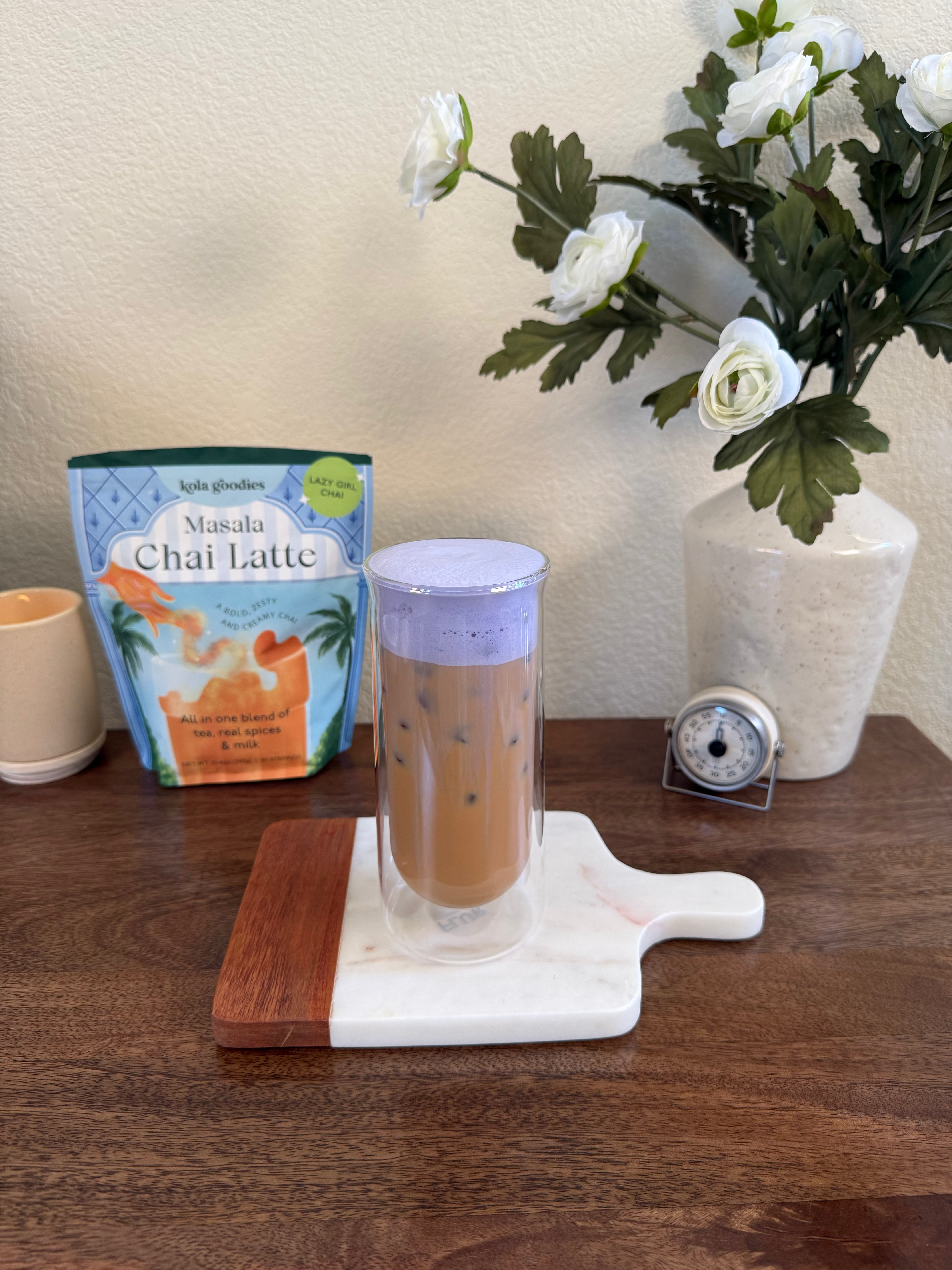 lavender cold foam masala chai 