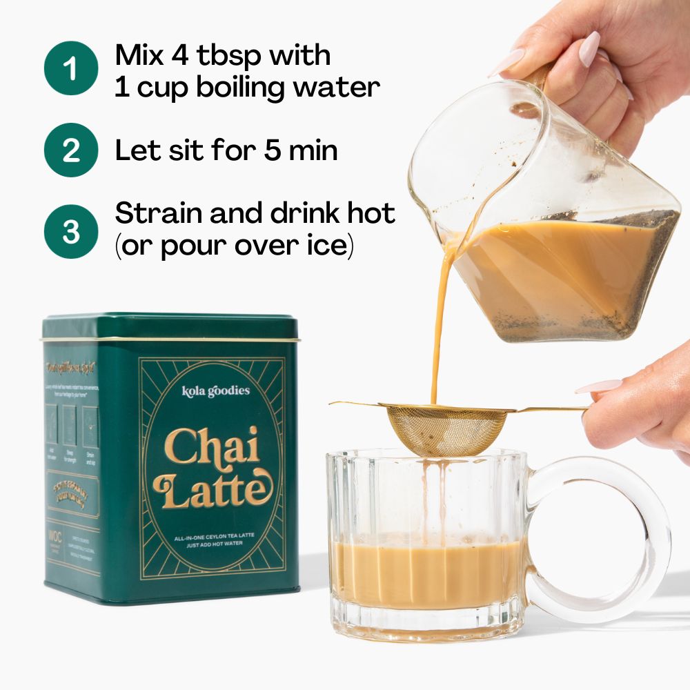 chai latte tin instructions how to make