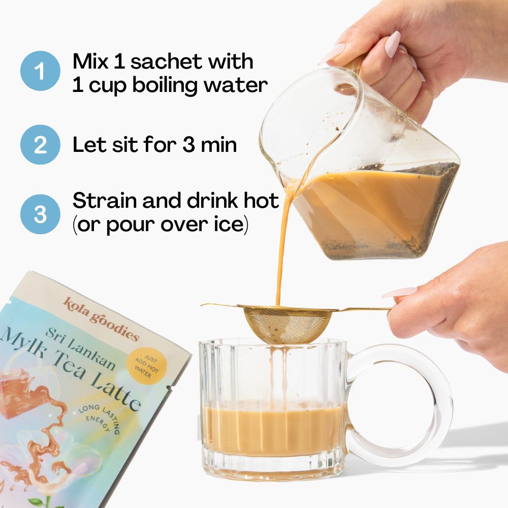 how to make oat milk tea instructions