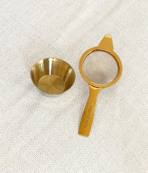 Gold Teaware Kit