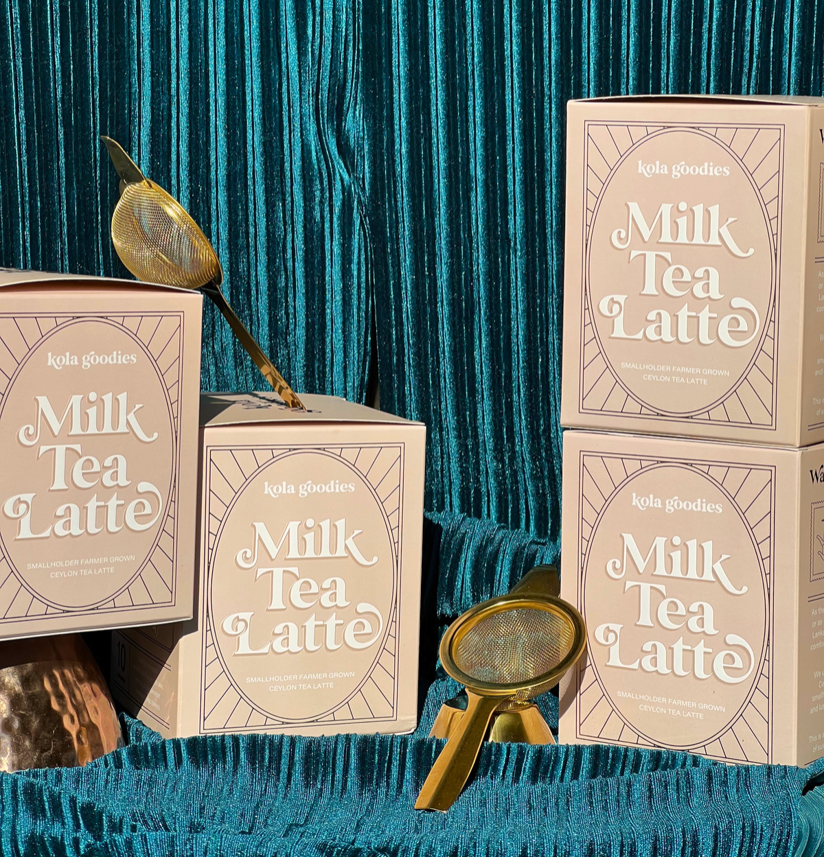Tea Latte & Strainer Gift Box