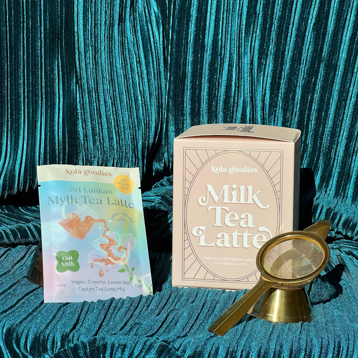 Tea Latte & Strainer Gift Box