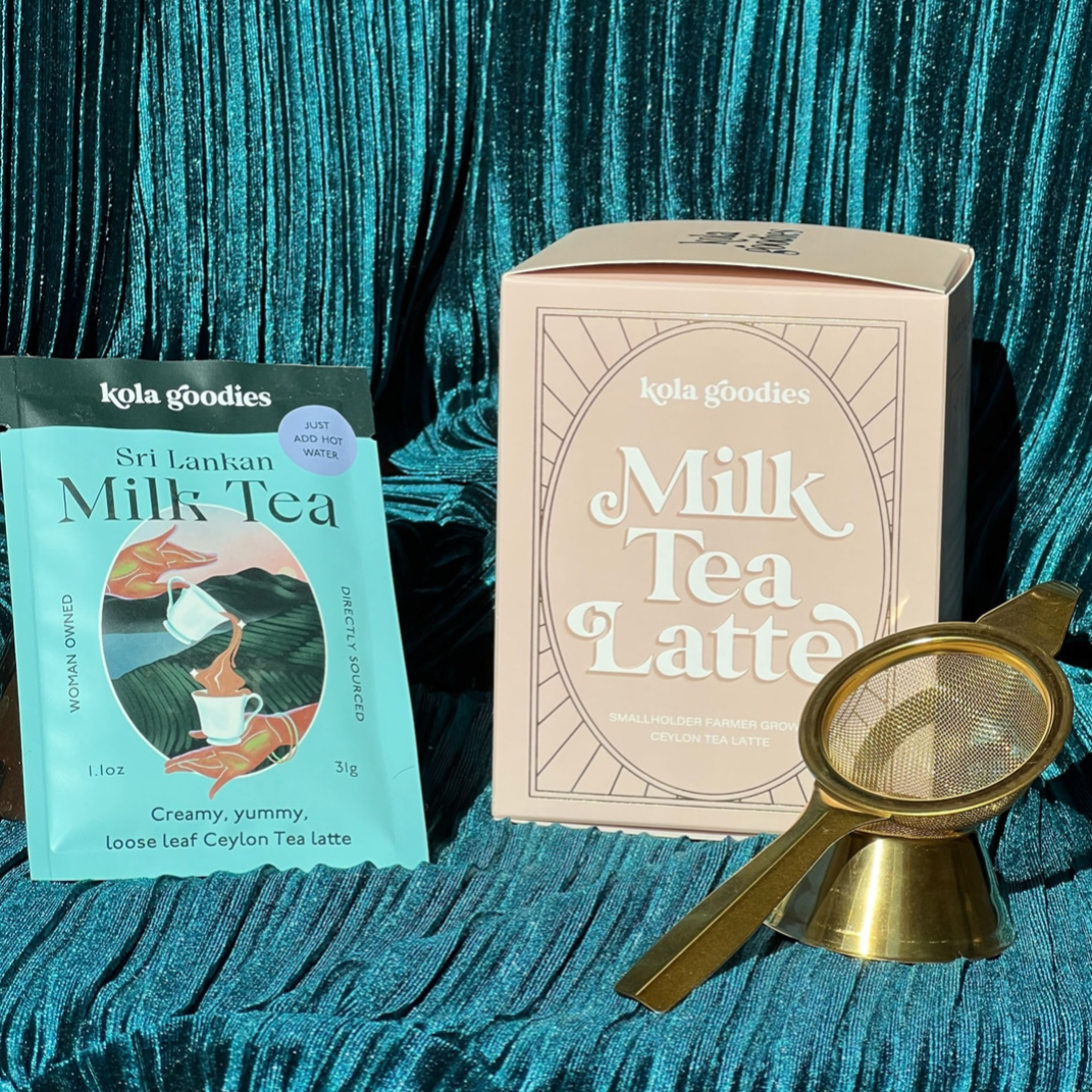 Tea Latte & Strainer Gift Box